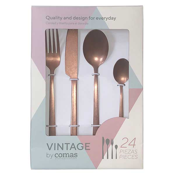 BCN Copper - Case Vintagе Комплект 24 части 